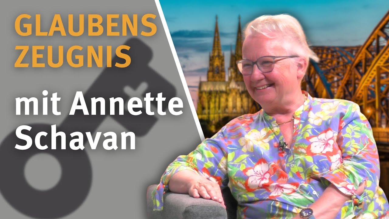 Glaubenszeugnis I Stephan Weitz im Gespräch mit Annette Schavan