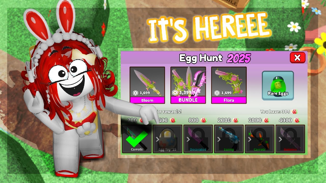 IM SICK but the easter update is ooooooout