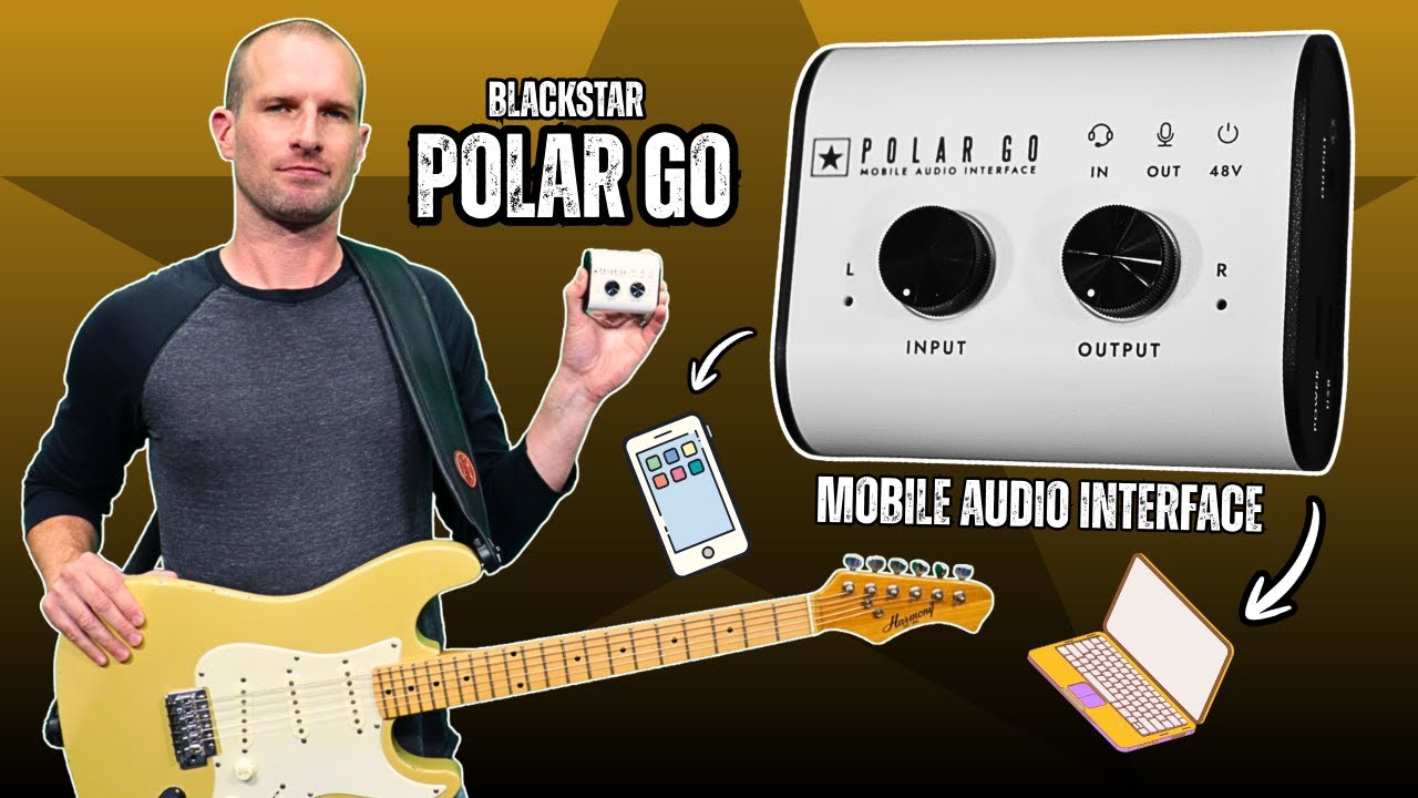 Mobile Audio Interface For Phones & Computers - Blackstar Polar GO