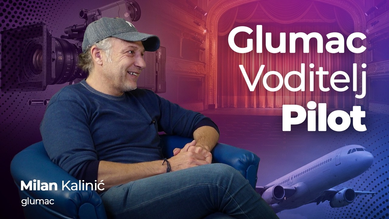 Milan Kalinić: Od golmana Marakane i glume do pilotske kabine | Iskrena priča o uspehu