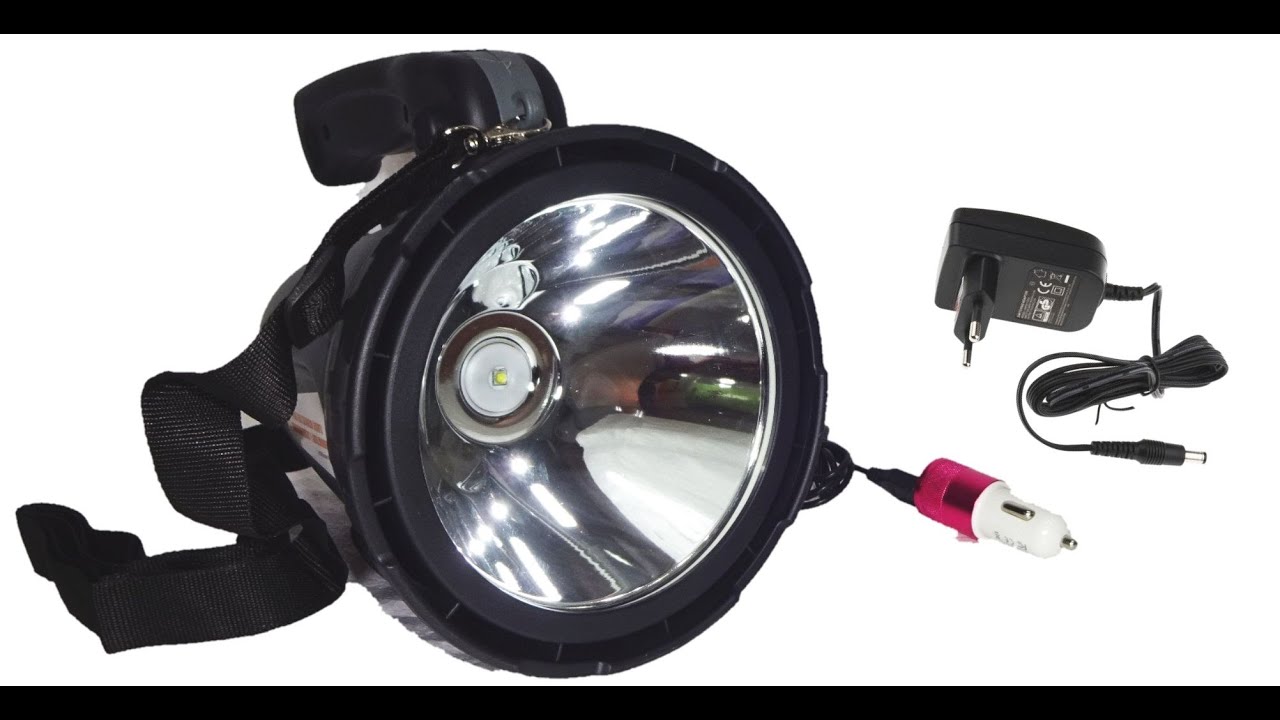 Long Range LED Search Light / Dragon light ( 10Watt ) User demo