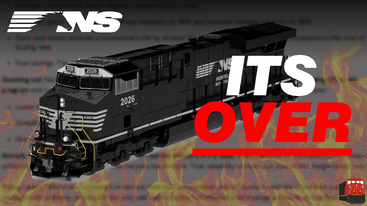 Norfolk Southern's Roster might be COOKED - Cowl Rambles