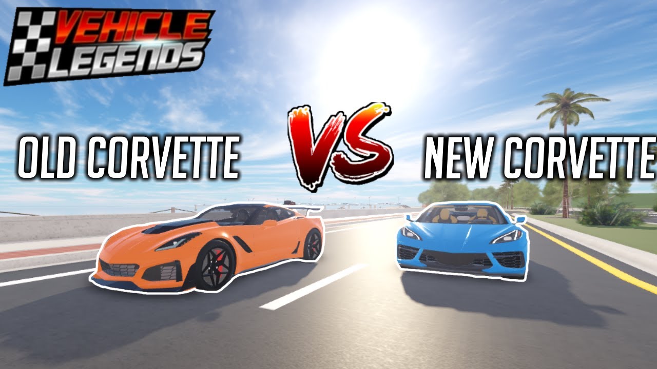 OLD Corvette VS NEW Corvette! (Roblox Vehicle Legends)