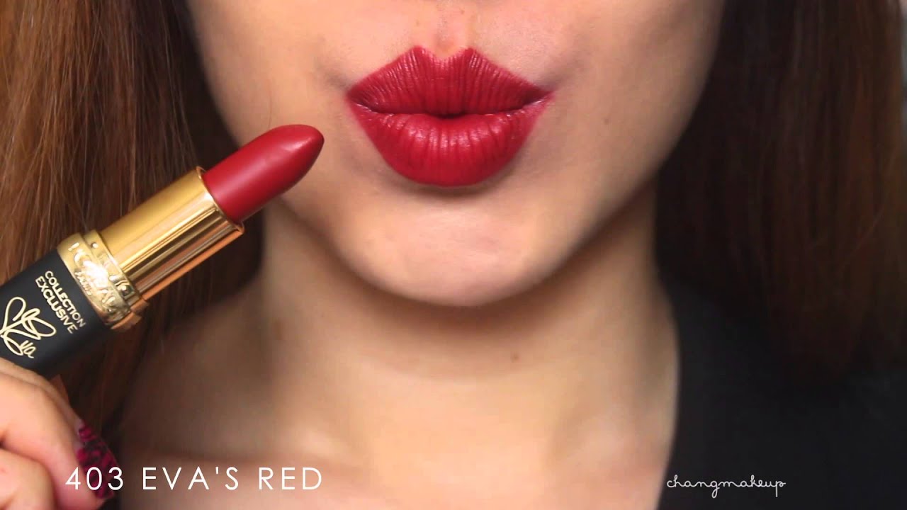 [SWATCH + REVIEW] L'OREAL COLOUR RICHE COLLECTION EXCLUSIVE (WITH CC ENGSUB)