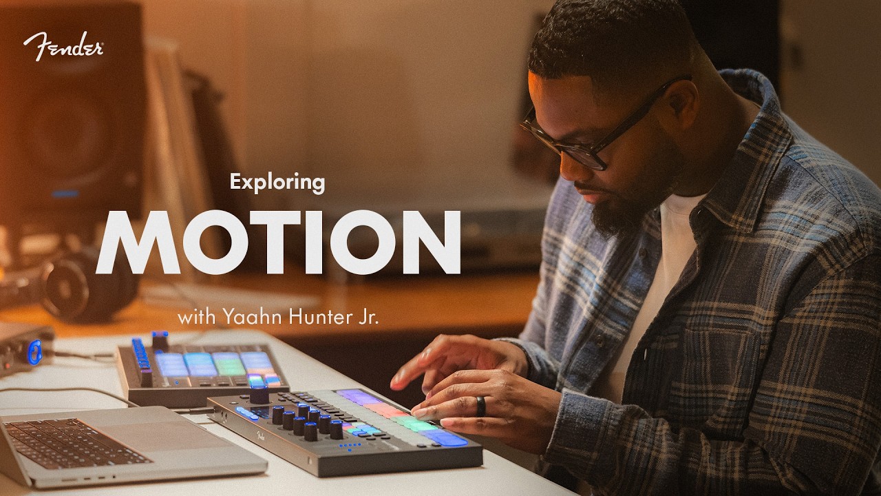 Контроллеры Fender Motion: демо и ключевые функции | Fender Studio