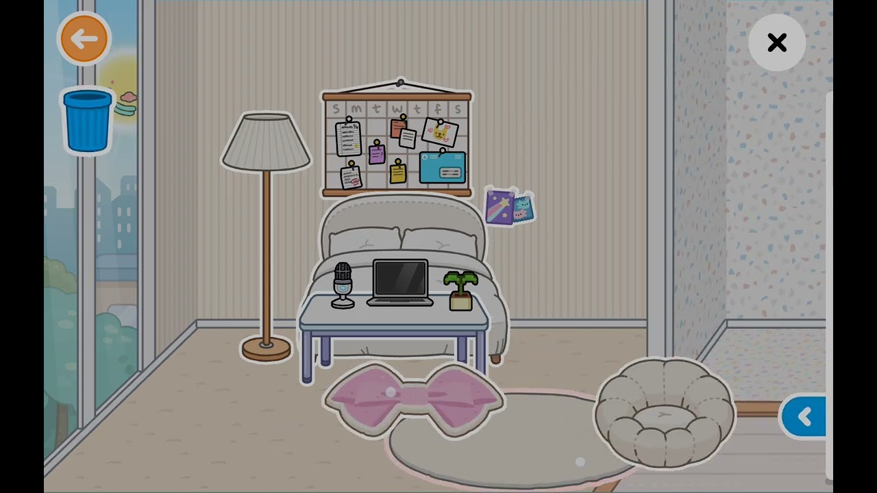 Making a apartment in toca boca