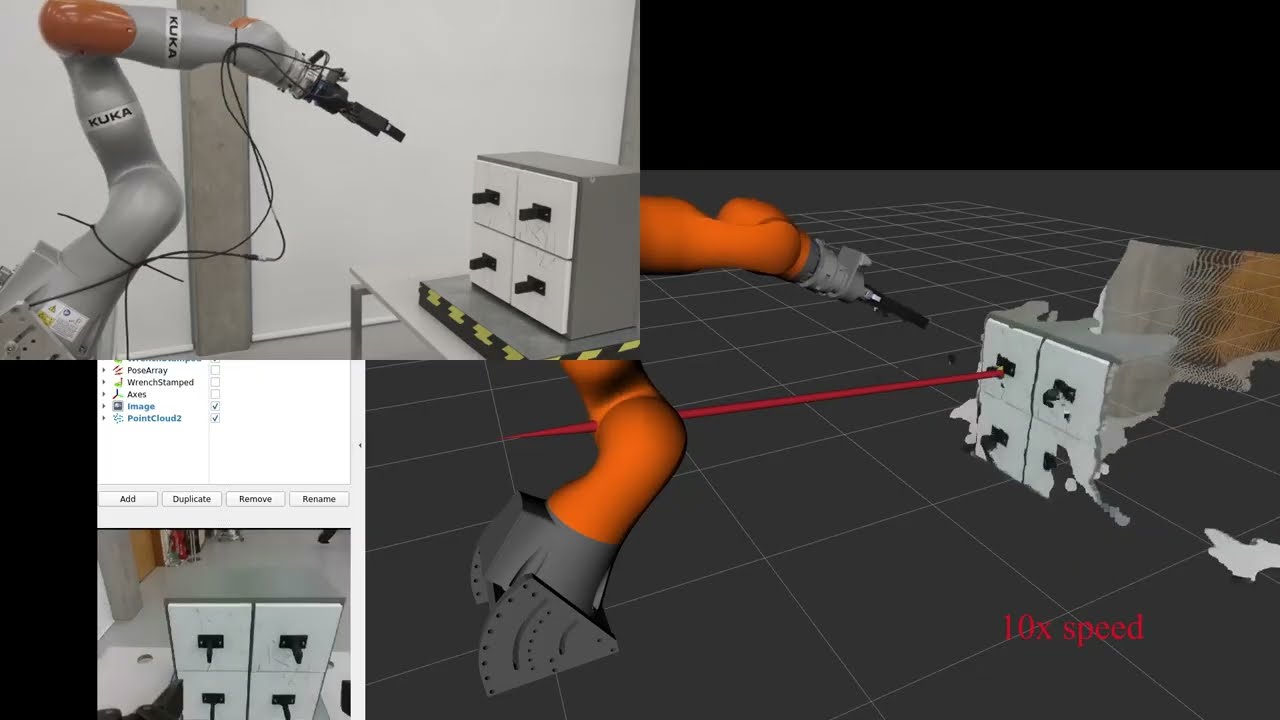 Online Estimation and Manipulation of Articulated Objects