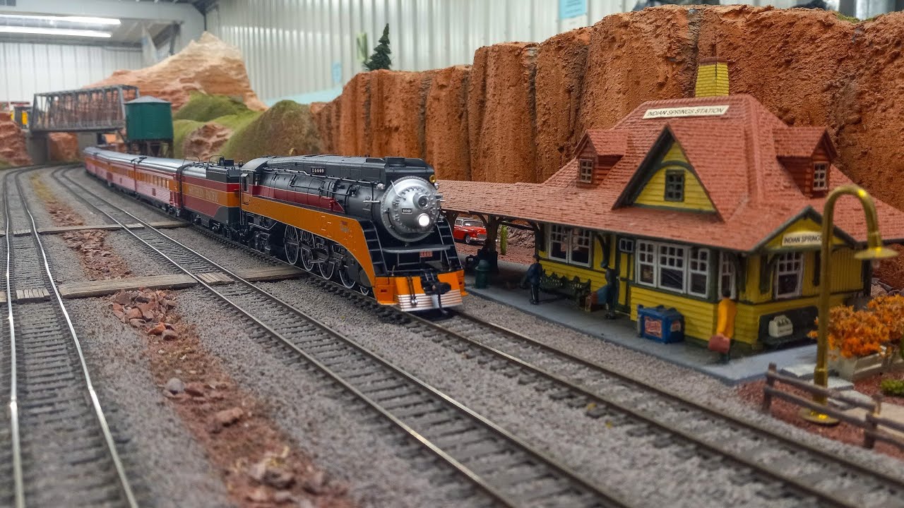 HO Scale At Its Finest! K10s Massive Model Train Layout (9/7/24)