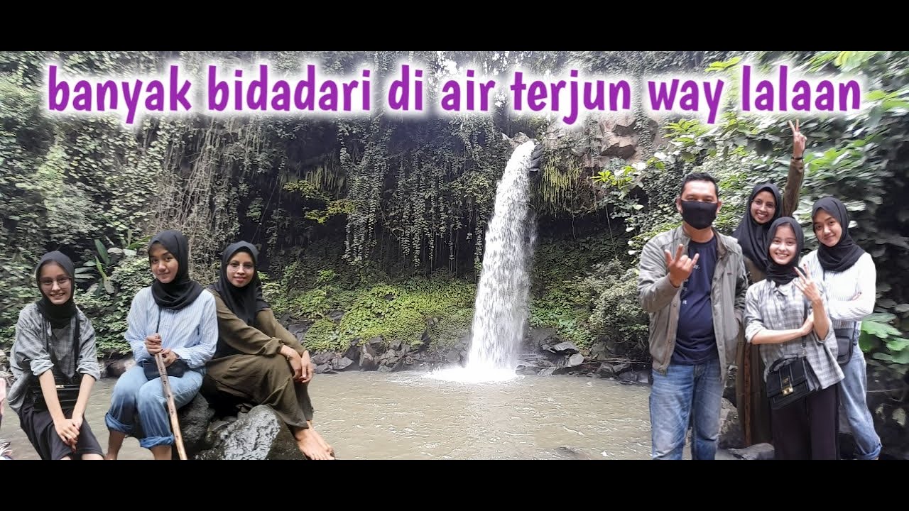 keindahan air terjun di kabupaten tanggamus lampung
