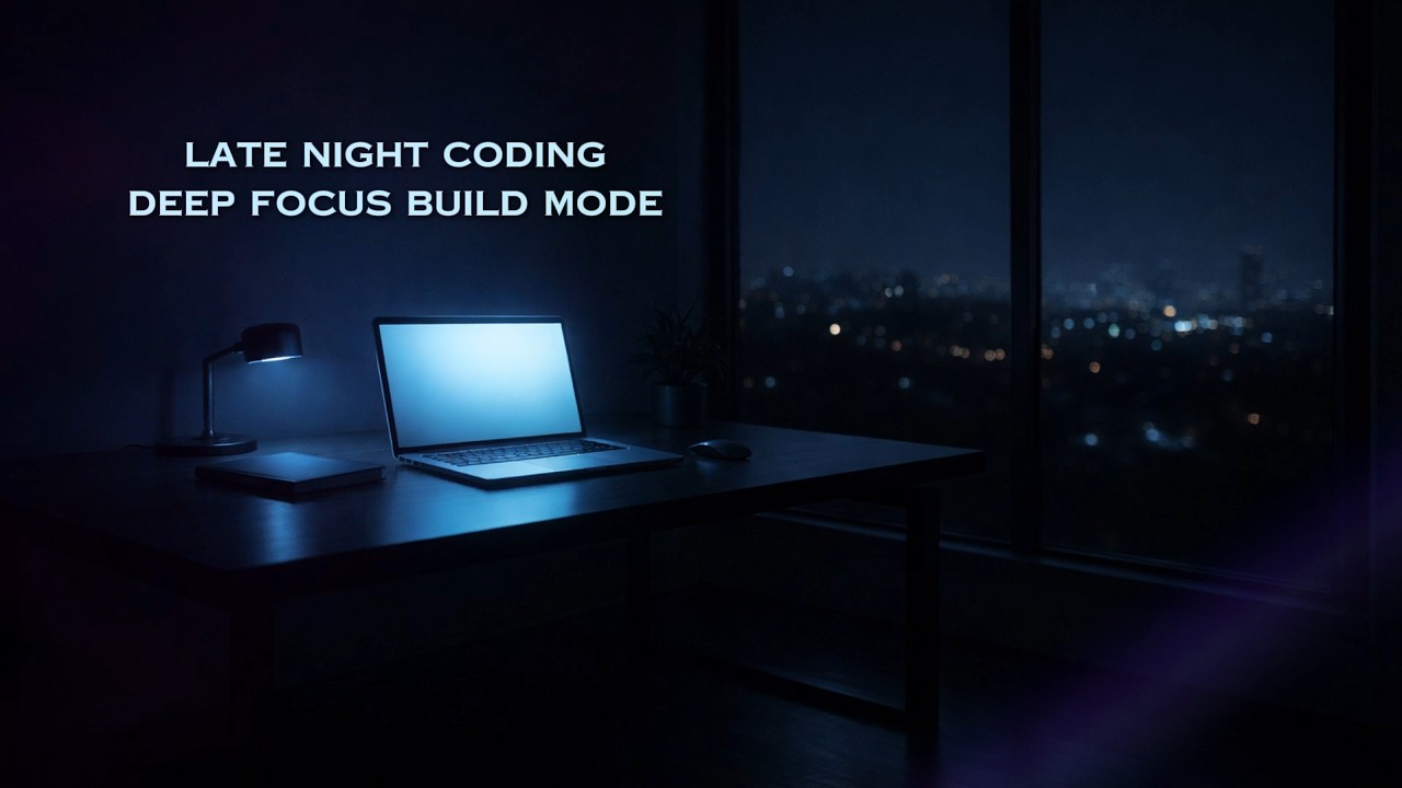 Late Night Coding — Deep Focus Build Mode (2 Hours) #coding #deepwork #ambientfocus