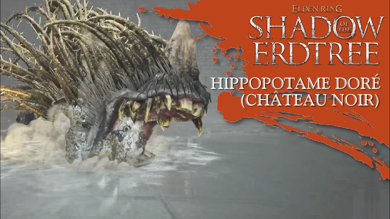 † R.I.P. HIPPOPOTAME DORÉ - CHÂTEAU NOIR (BOSS) | Shadow of the Erdtree