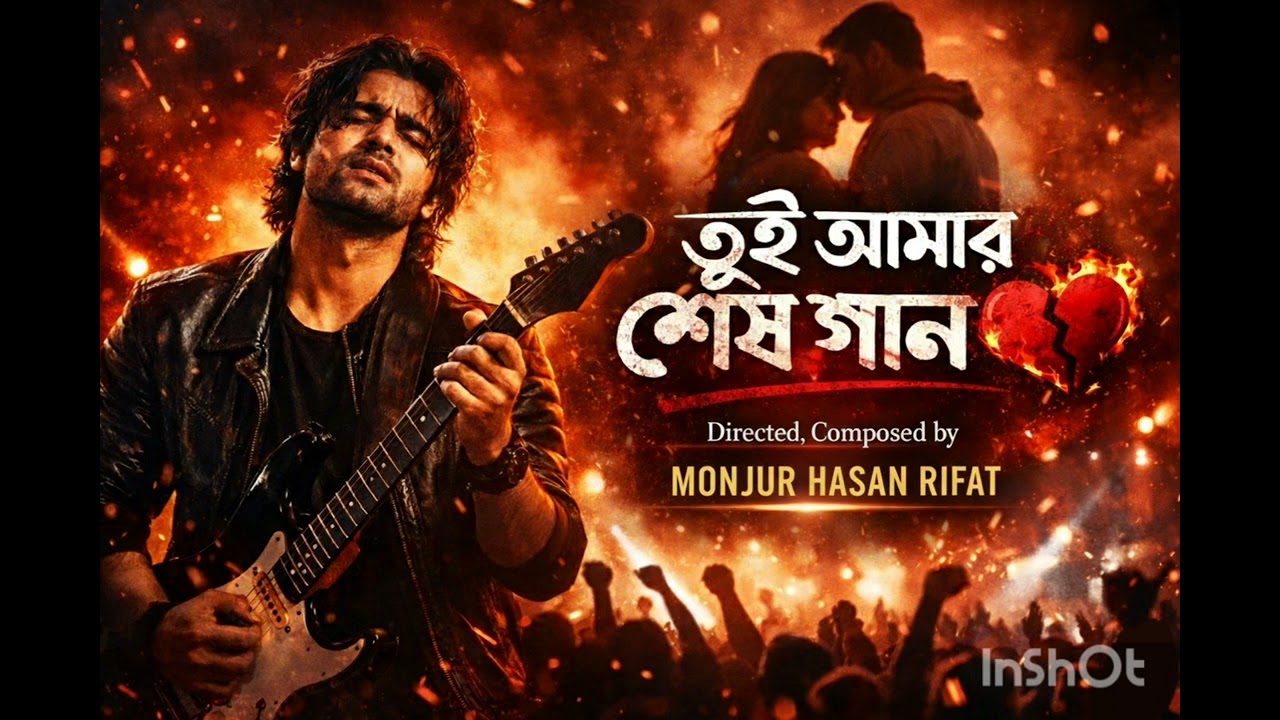 তুই আমারশেষগান  | Bangla Rockstar Rock | Heavy Band Music | Written & Composed by Monzur Hasan Rifat
