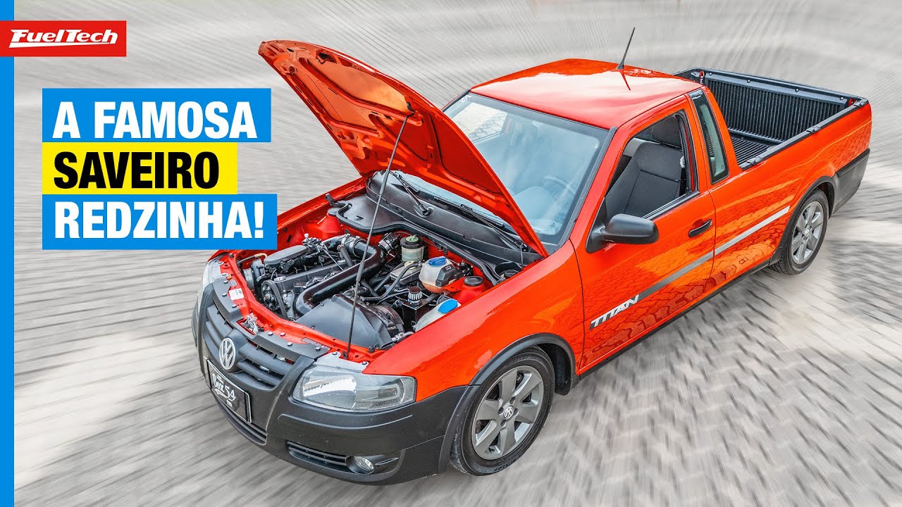 Saveiro Turbo 350cv apavora os carros importados na pista!