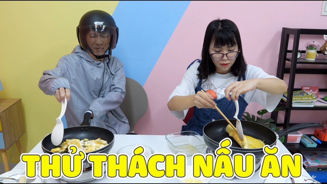 Thử Thách Nấu Ăn Với Món Trứng Chiên Kinh Dị Của TBB Thúi