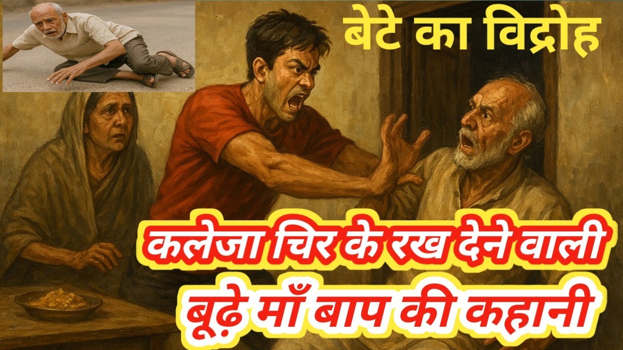 बेटे का विद्रोह, कलेजा चिर के रख देने वाली ये कहानी | Hindi Emotional Story