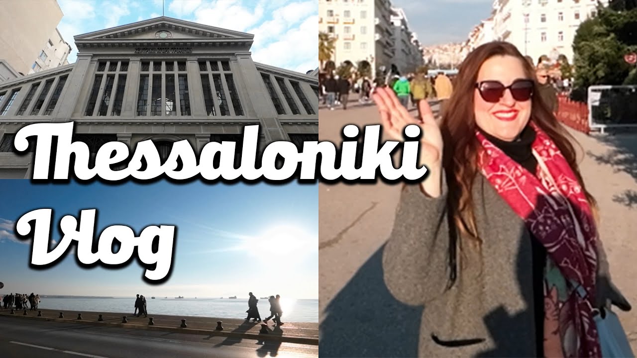 Thessaloniki Vlog💙Γιορτάζοντας την Πρωτοχρονιά στο κέντρο της Θεσσαλονίκης🌊 ENG