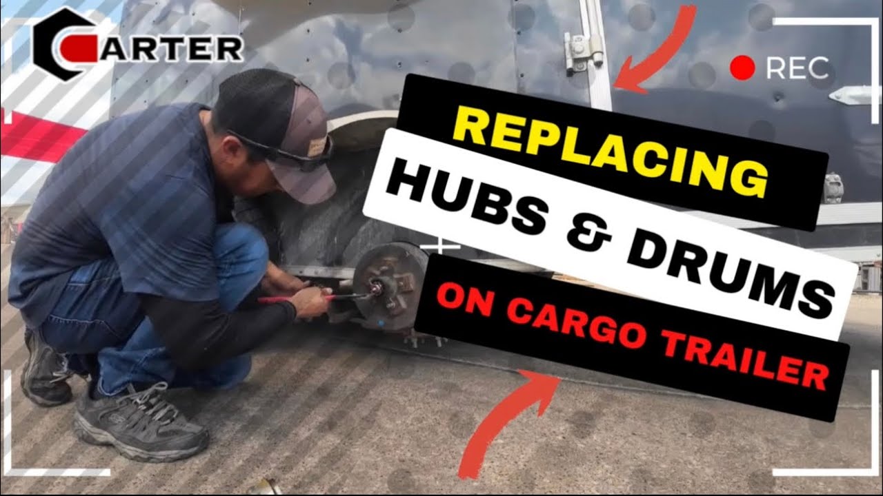 Replacing Hubs & Drums on Cargo Trailer - Trailer Parts Unlimited