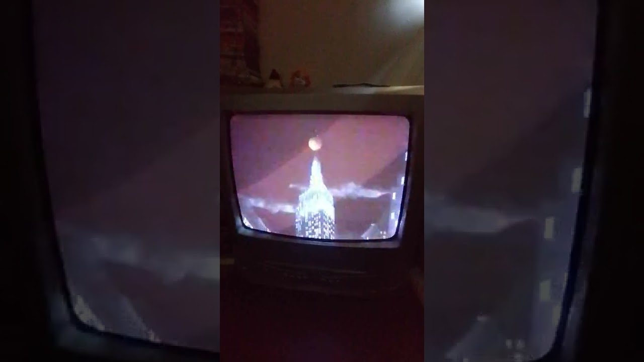 James and the giant peach The peach lands on top of the Empire State Building