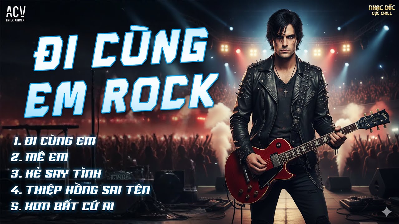 Đi Cùng Em Bản Rock Cực Cháy | Mê Em, Kẻ Say Tình, Thiệp Hồng Sai Tên... | Tuyển Tập Nhạc Rock 2026
