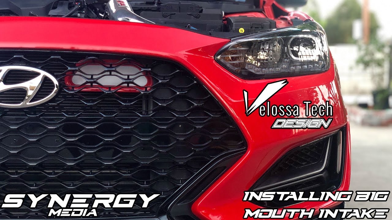 Installing the Velossa Tech Big Mouth Intake on my Hyundai Veloster N