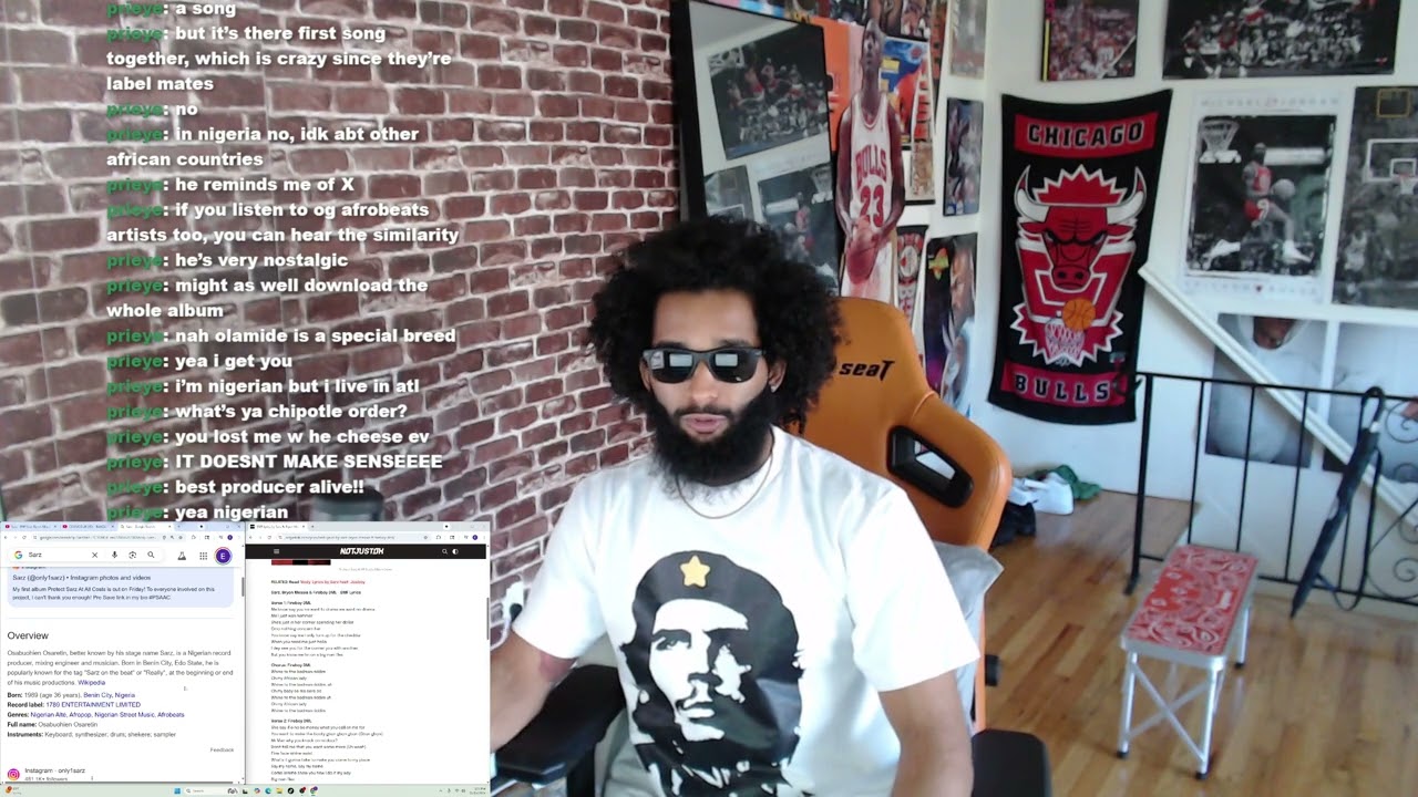 Sarz - BMF (Байрон Мессия, Fireboy DML) | РЕАКЦИЯ!