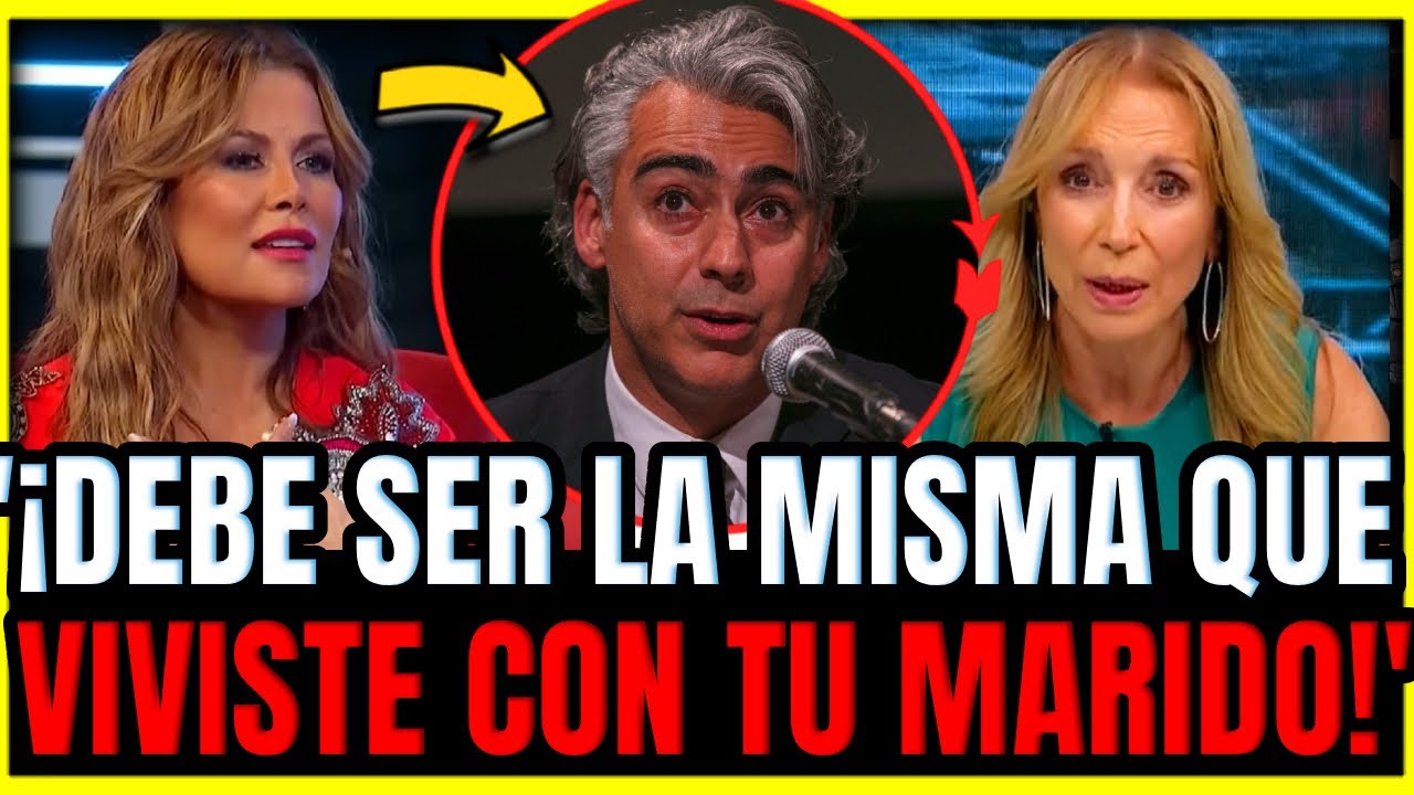 &iexcl;&iexcl;QUED&Oacute; LA CAG*!! Cathy Barriga SE METI&Oacute; con Esposo de Karen Doggenweiler en TENSA ENTREVISTA