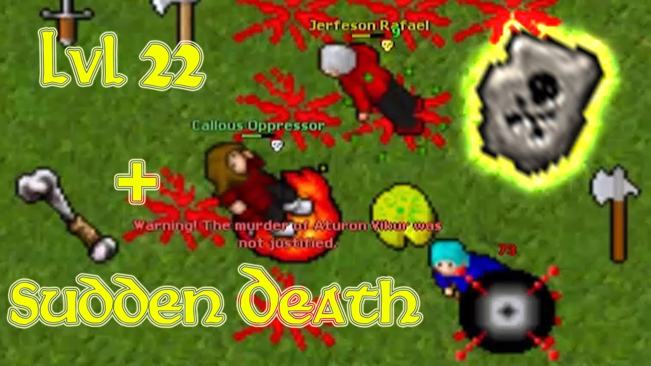 This Is What SD Does at Level 22! (Valoria 2006 - RL Tibia 7.6) Callous Oppressor