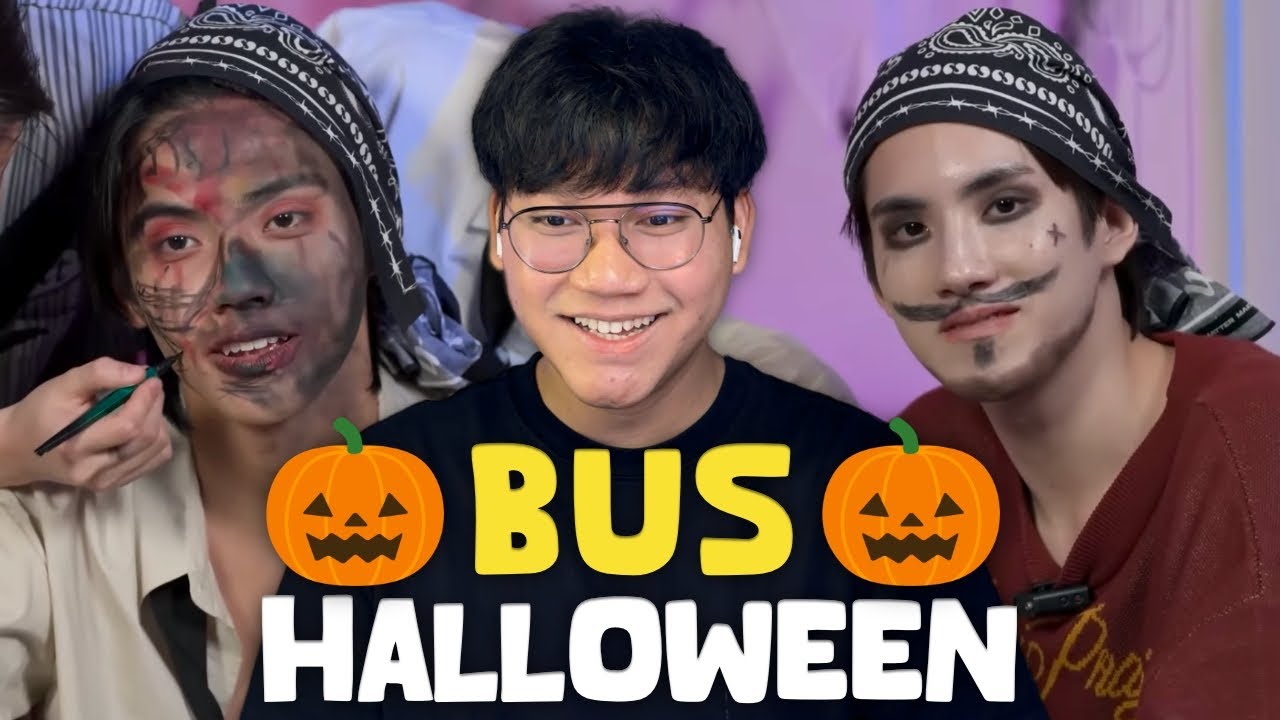 [Реакция] BUS — Таинственный школьный клуб: кто этот «студент-оборотень» на этот Хэллоуин? 👻🐺