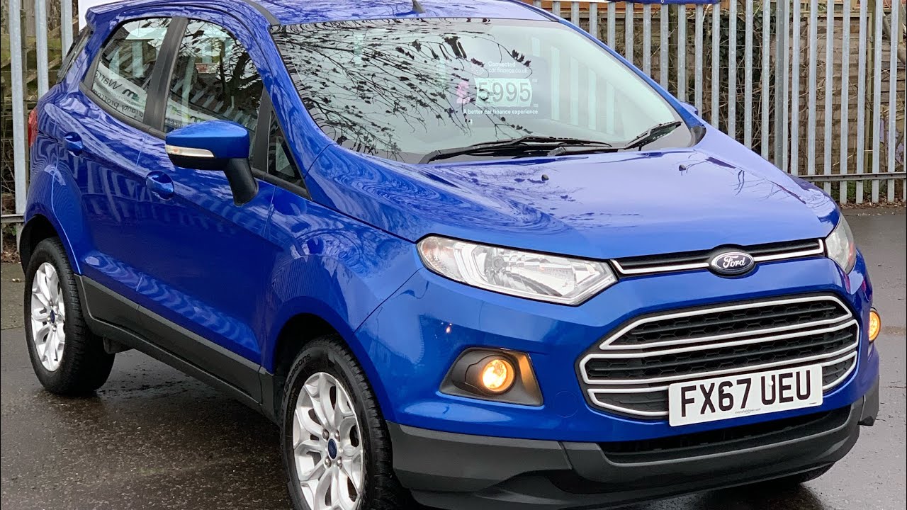 2017 Ford EcoSport 1.0T EcoBoost Zetec 2WD Euro 6 (s/s) 5dr