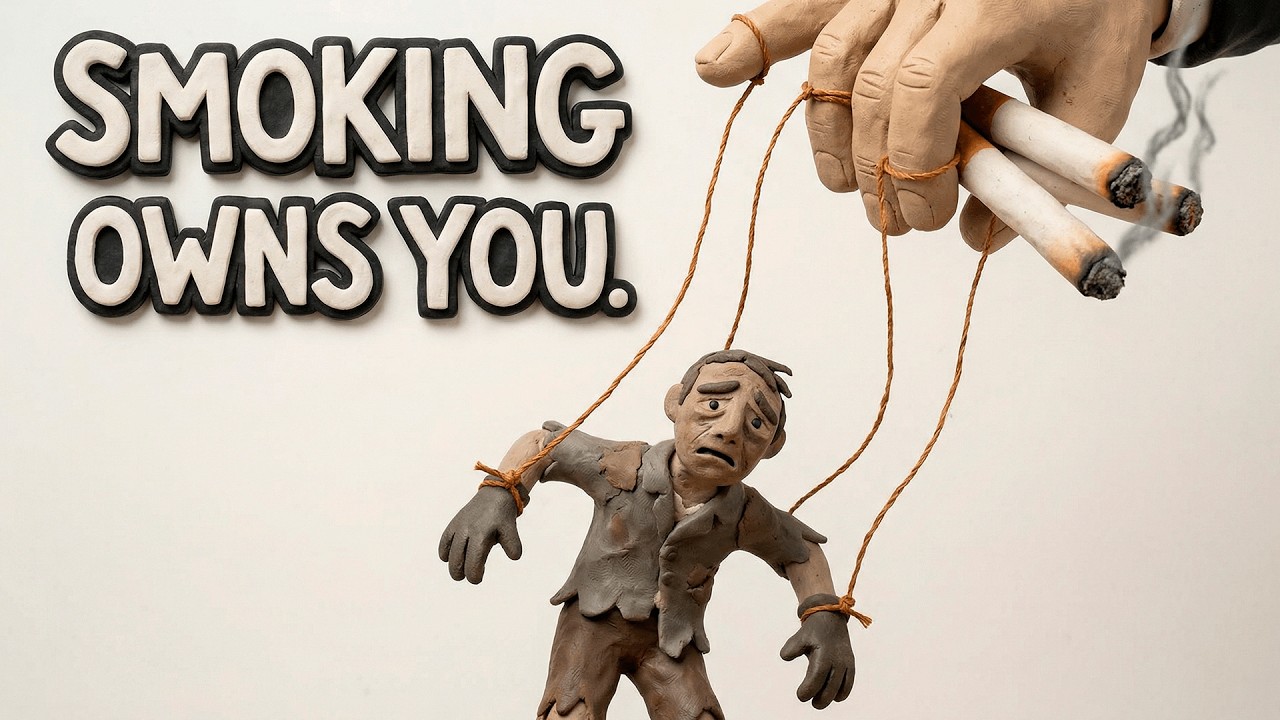 Курение &mdash; это не привычка. Это система, созданная для того, чтобы владеть вами.