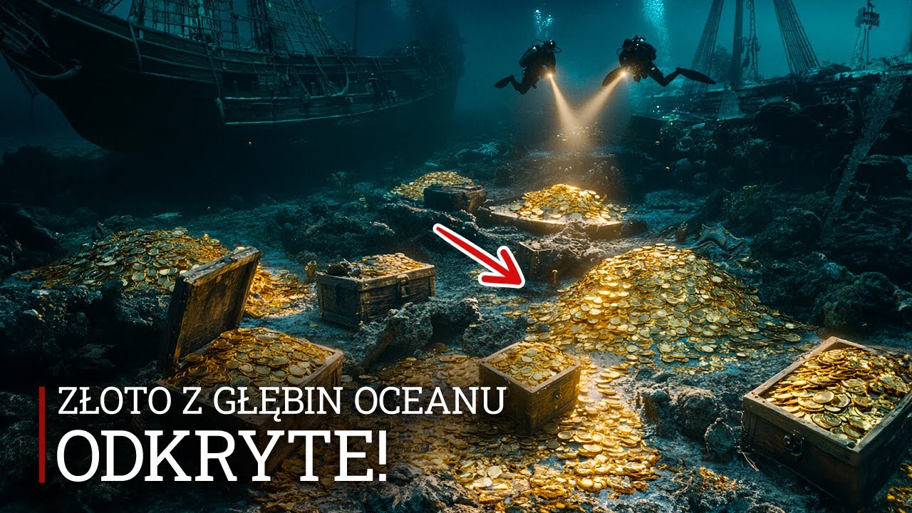 Odnaleziono ogromny skarb na dnie morza &ndash; 250 statk&oacute;w załadowanych złotem!