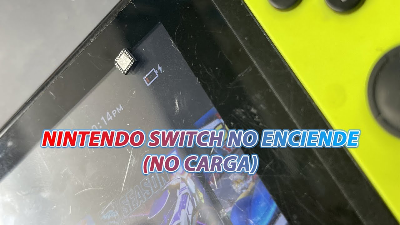 Diagnosticando un Nintendo Switch que no enciende (NO CARGA)