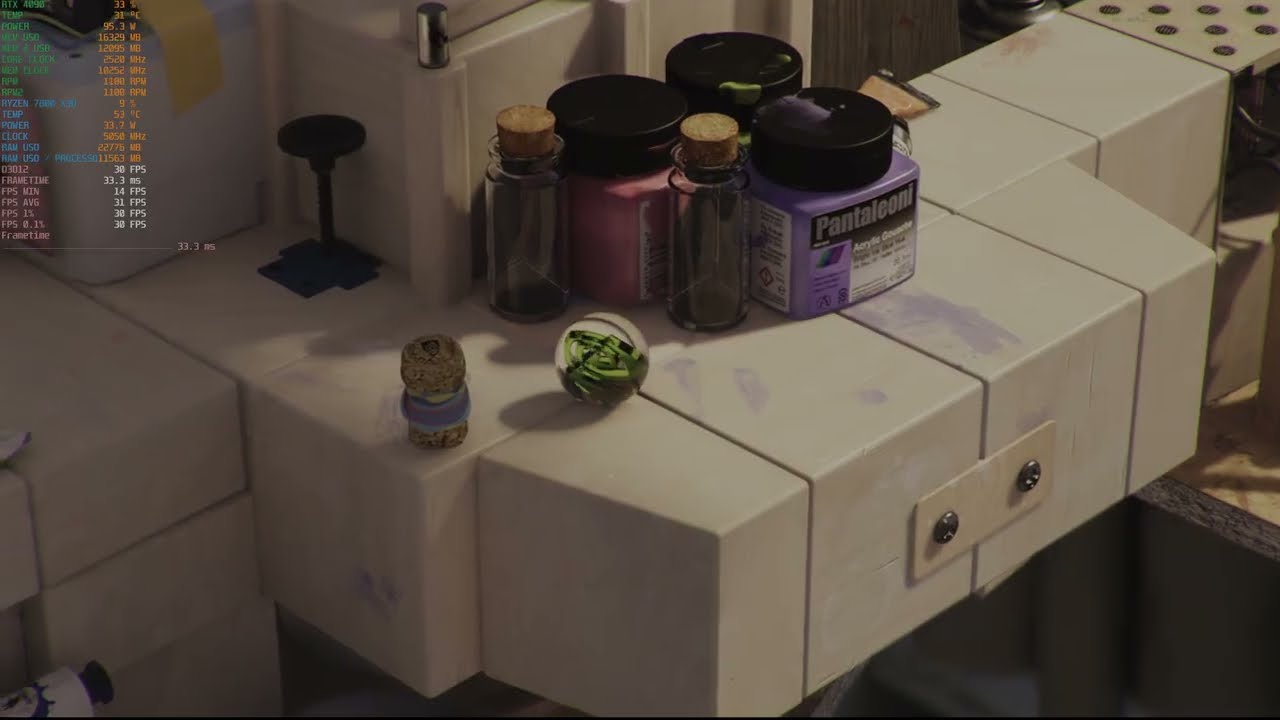 Marble Madness Nvidia's style