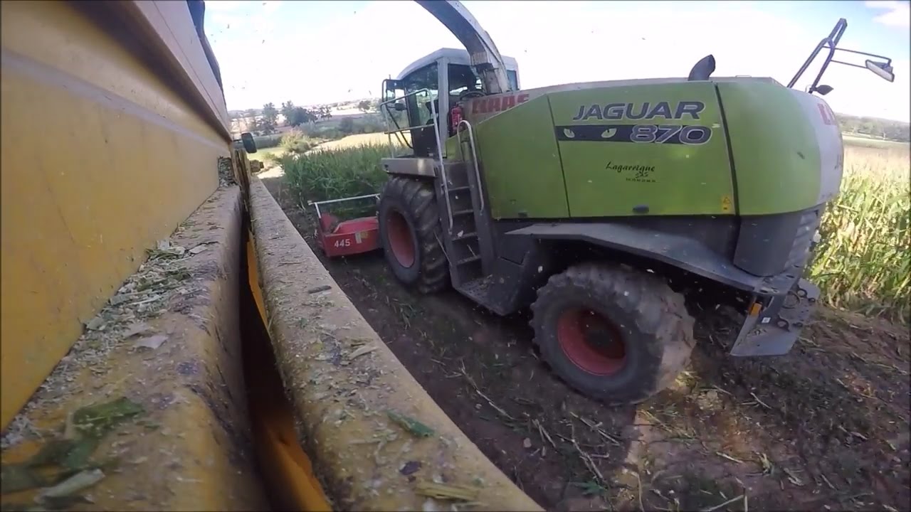 Ensilage de maïs 2016 [GoPro] Jaguar 870 / Kemper / John Deere 6630 / Girax / Claas Ares 557 🚜