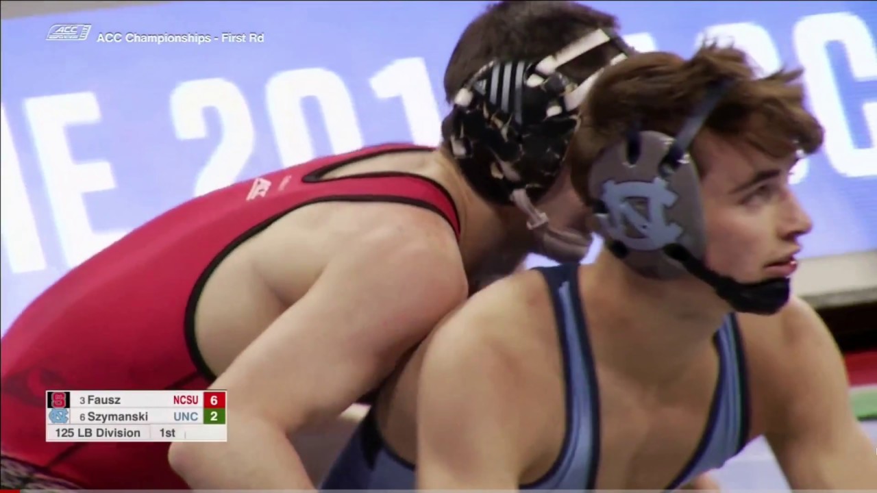2017 ACC Wrestling Championships 125lbs: Sean Fausz (NC State) vs James Szymanski (UNC)