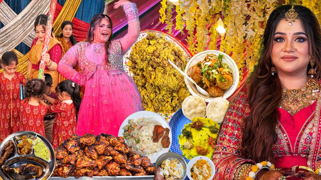 পুরান ঢাকার বিয়ে - ১ : সন্ধ্যাকুটাই, সংগীত, মেহেদী, গায়ে হলুদ 🤍 খাওয়া দাওয়া দেখলে পাগল হয়ে যাবেন 🤩