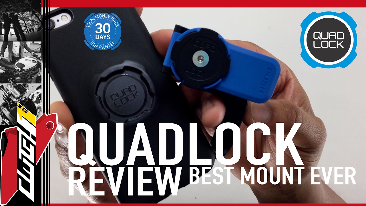 Quad Lock Review - Best Motorcycle Phone Mount