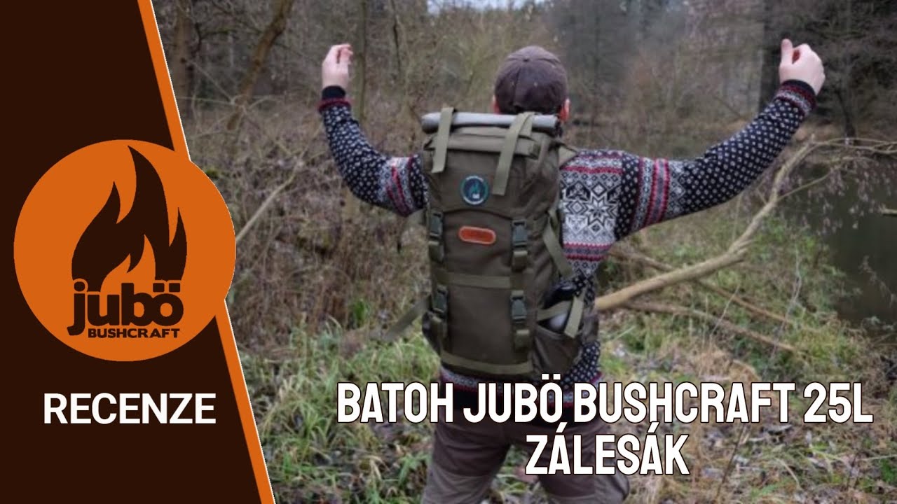 RECENZE : Batoh Zálesák 25l od JUBÖ Bushcraft