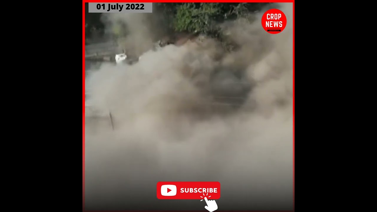 Drone footage of terrorist hideout being destroyed by security forces #shorts #news #breakingnews