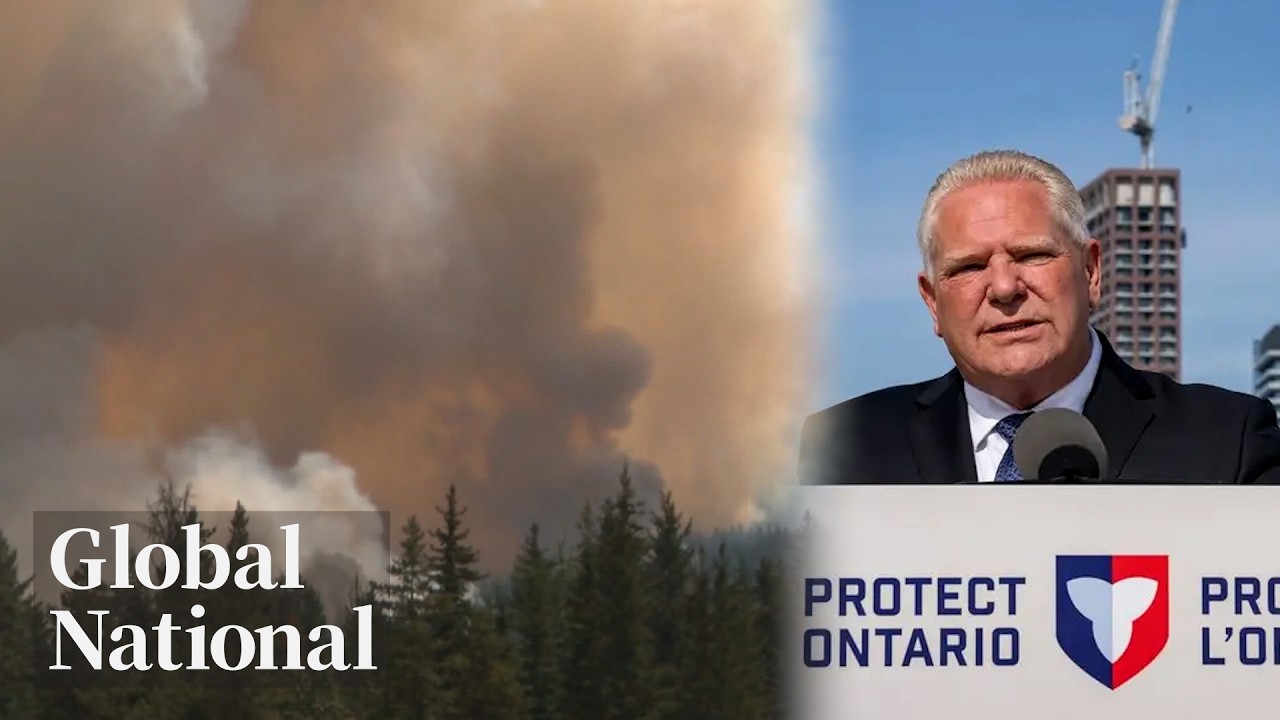 Global National: July 16, 2026 | Ontario requests federal wildfire support as thousands flee homes