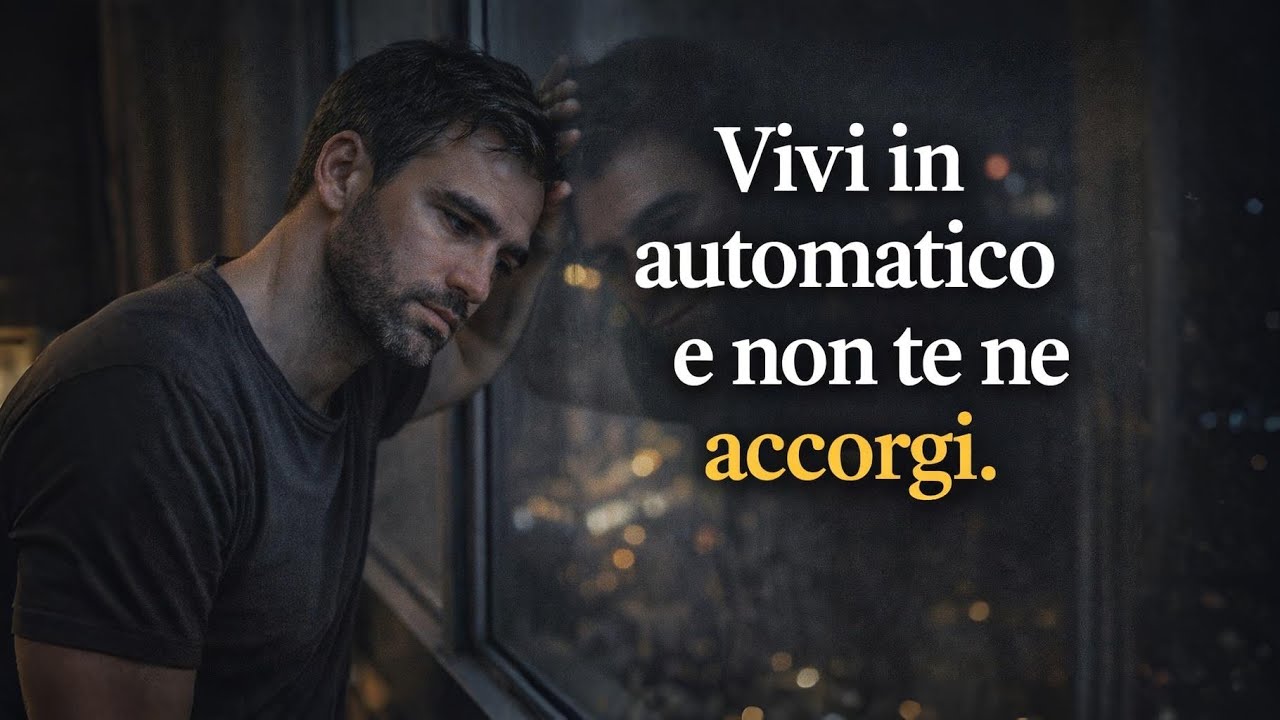 Vivi in automatico e non te ne accorgi.