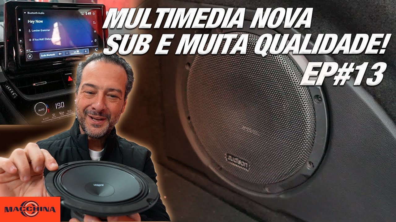 Ficou pronto! Som SQ de alta fidelidade pronto no GR Corolla com a Audio Design! Ep#13