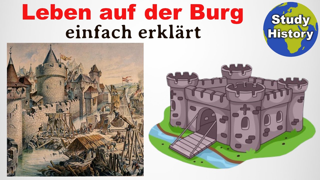 Ritter und Burgen im Mittelalter I Leben auf der Burg einfach erkl&auml;rt