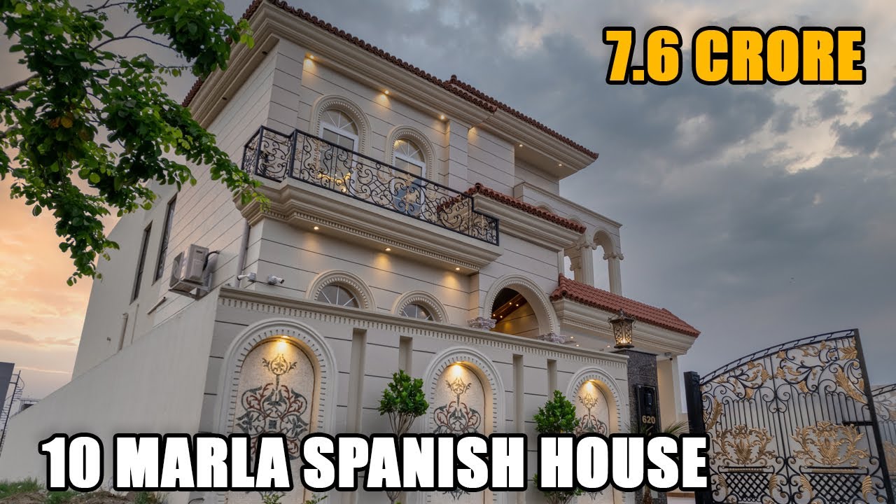 10 Marla Spanish House for Sale by AEDCON Sector K DHA Phase 6, Lahore - Pakistan