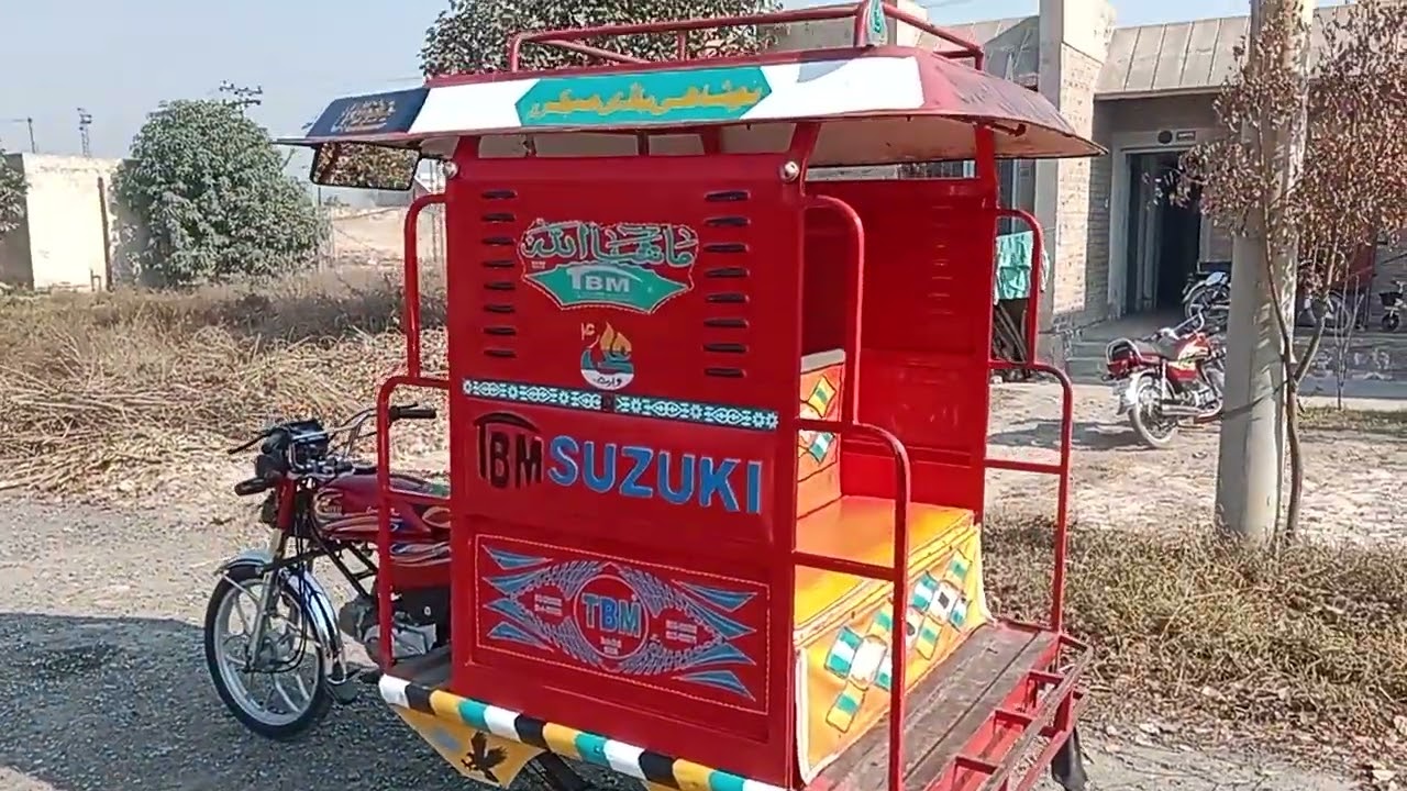 United rickshaw for sale 24 model in Faisalabad 61 chak 03064808792 rabta kro jisne Lena Hy