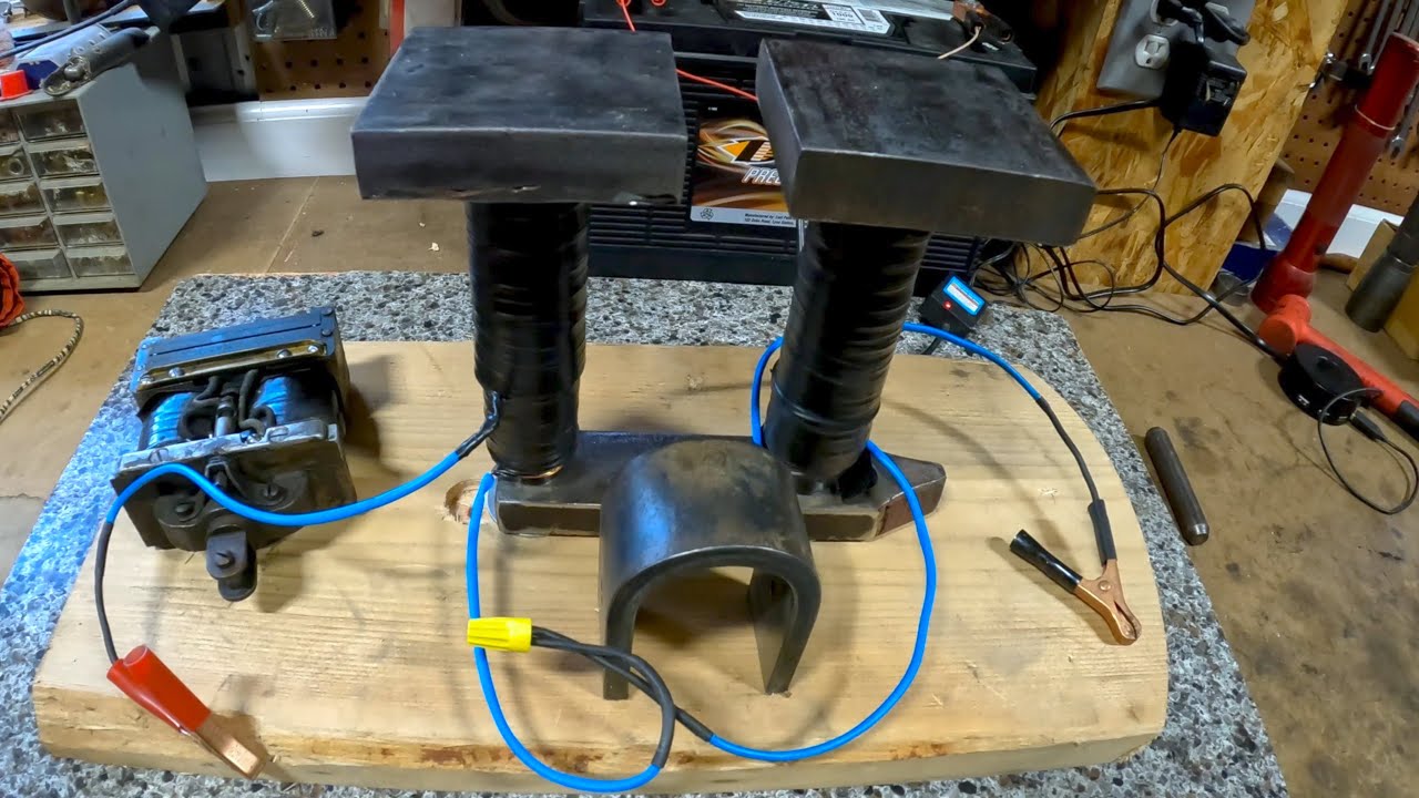 Let's make a magneto magnet charger electro magnet for the Eisemann mag Caterpillar D4 Episode #70