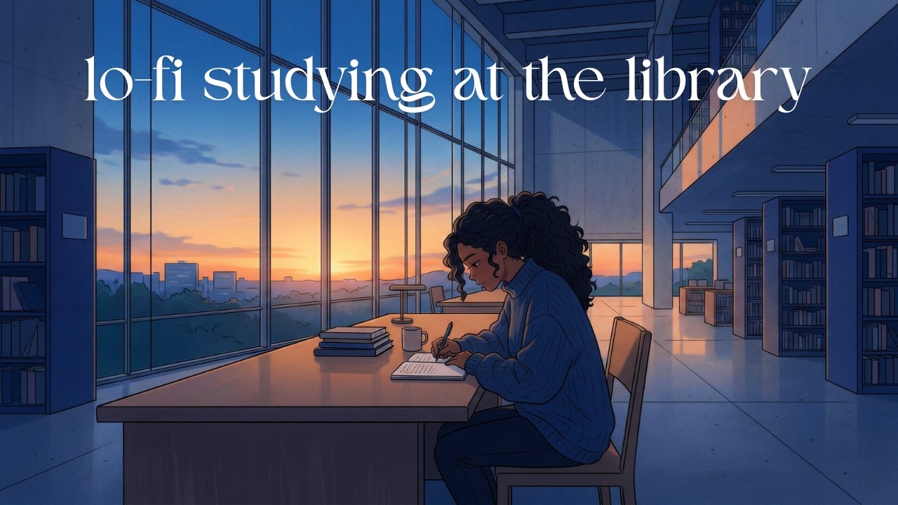90 min of lofi for maximum productivity 📖 quiet corner for deep work
