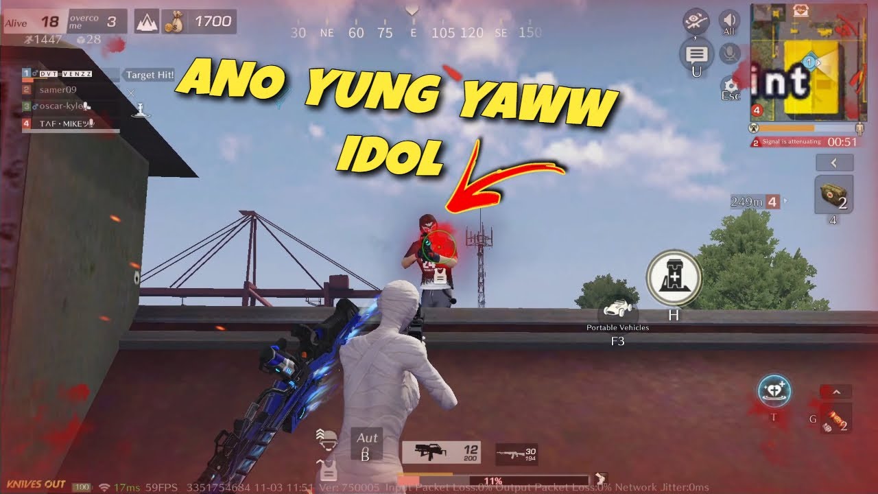 PAKI EXPLAIN NAMAN YUNG YAWW IDOL '' KNIES OUT GAMEPLAY
