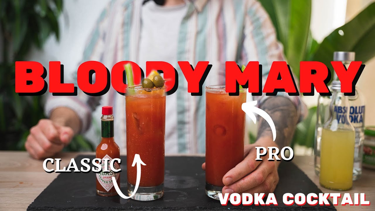 Bloody Mary - Tomatensaft Cocktail selber machen! 🍅