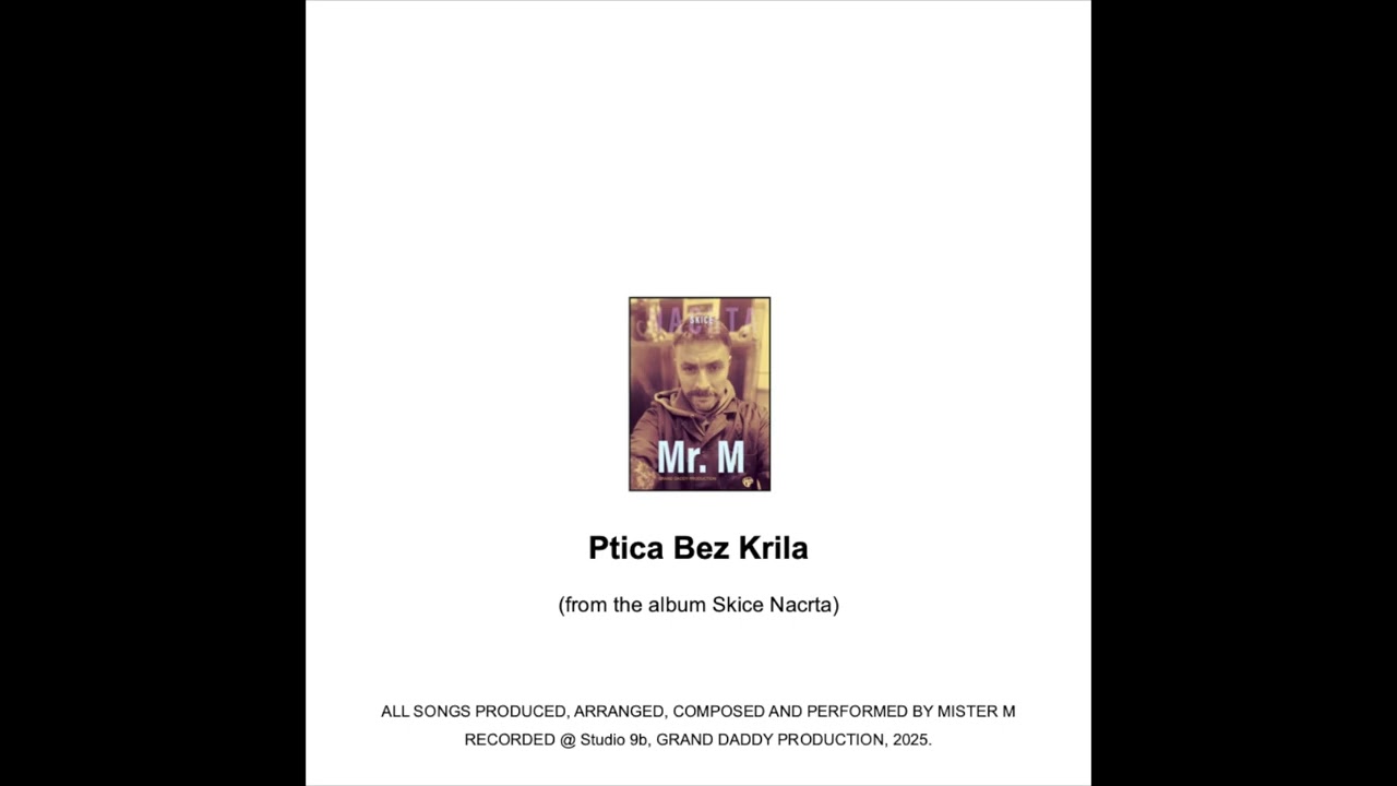 Mister M - Ptica Bez Krila (Official Audio)